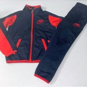 Nike Boy Navy Red Athetic Two Piece Set Size 6